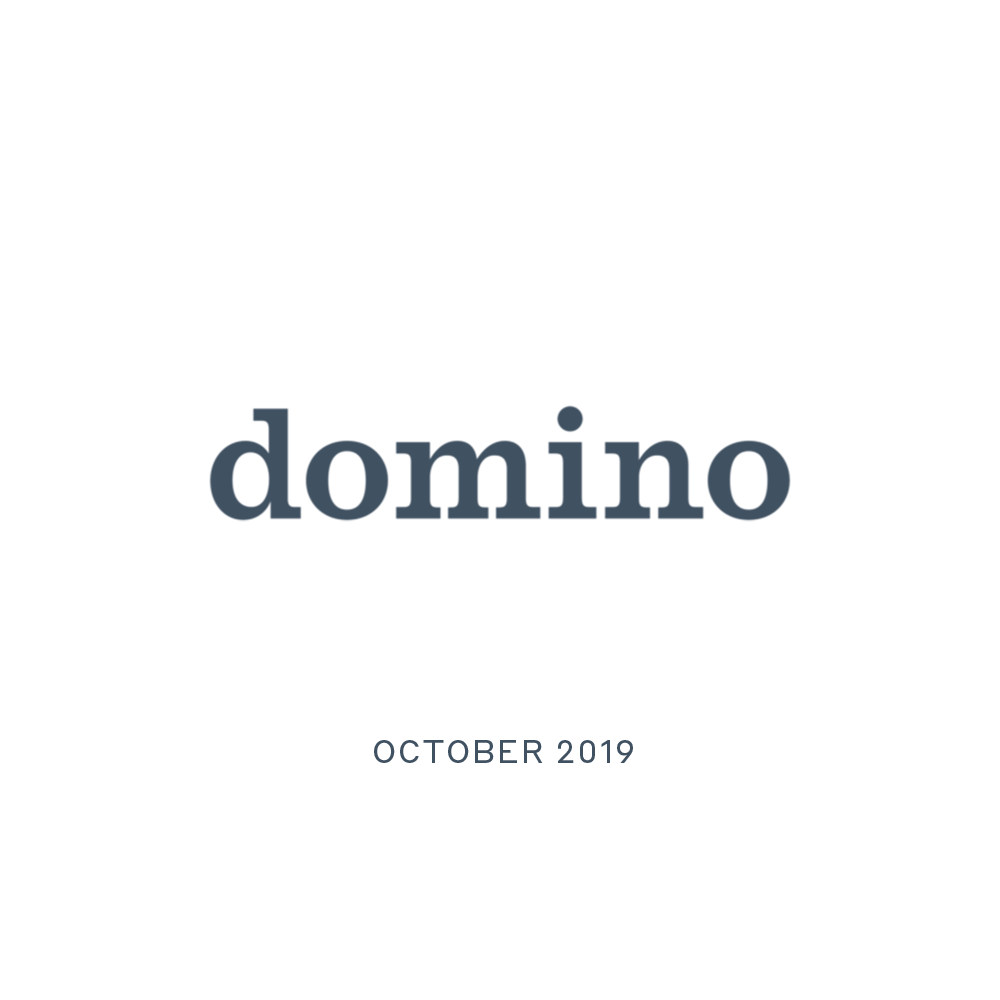 Domino - October 2019