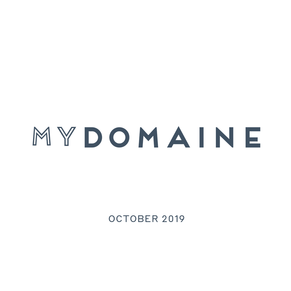 My Domaine - October 2019