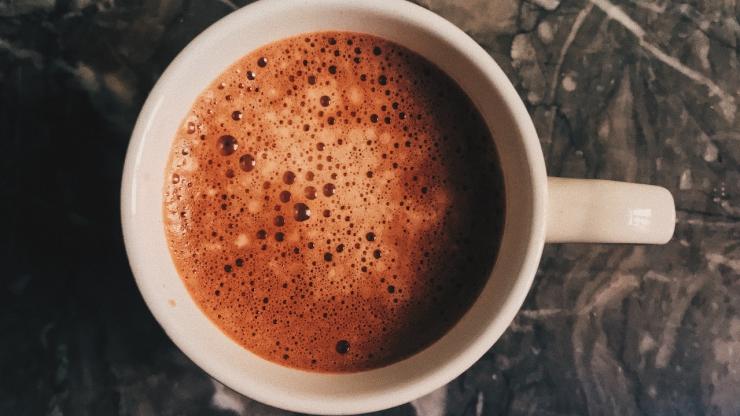 hot chocolate with reishi