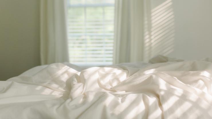morning light in bedroom