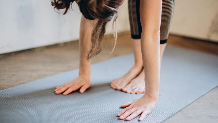 yoga forward fold