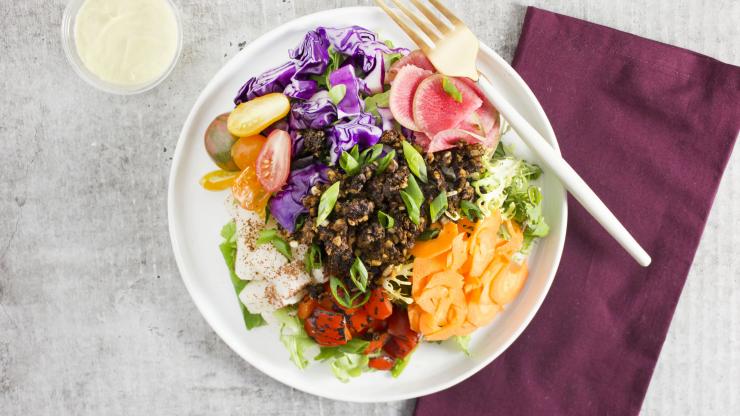 THE WELL Cleanse: Southwest Chopped Salad with Spicy Seeds