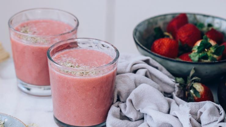 Strawberry smoothie