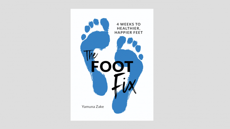 "The Foot Fix" by Yamuna Zake book cover