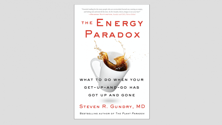 Cover of "The Energy Paradox" by Dr. Steven Gundry