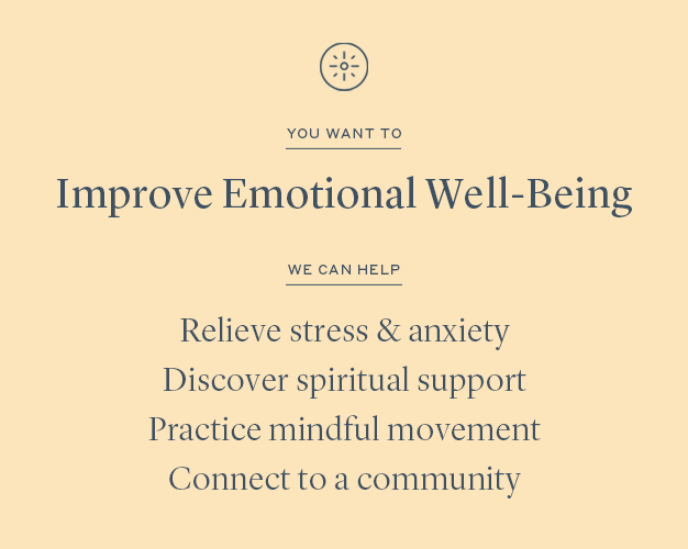 Improve Emotional Well-Being
